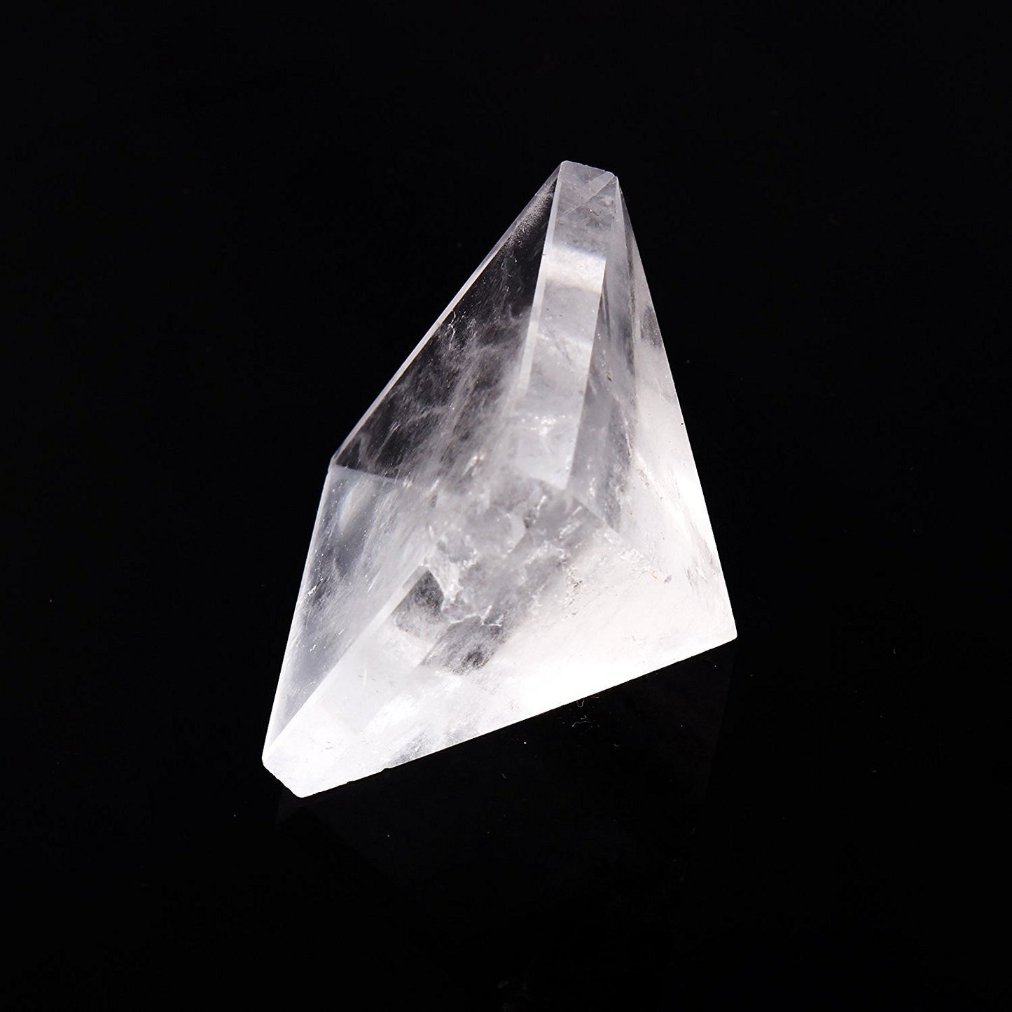 Clear Quartz Crystal Pyramid | 2-Inch Energy Amplifier | TATTVA Collection