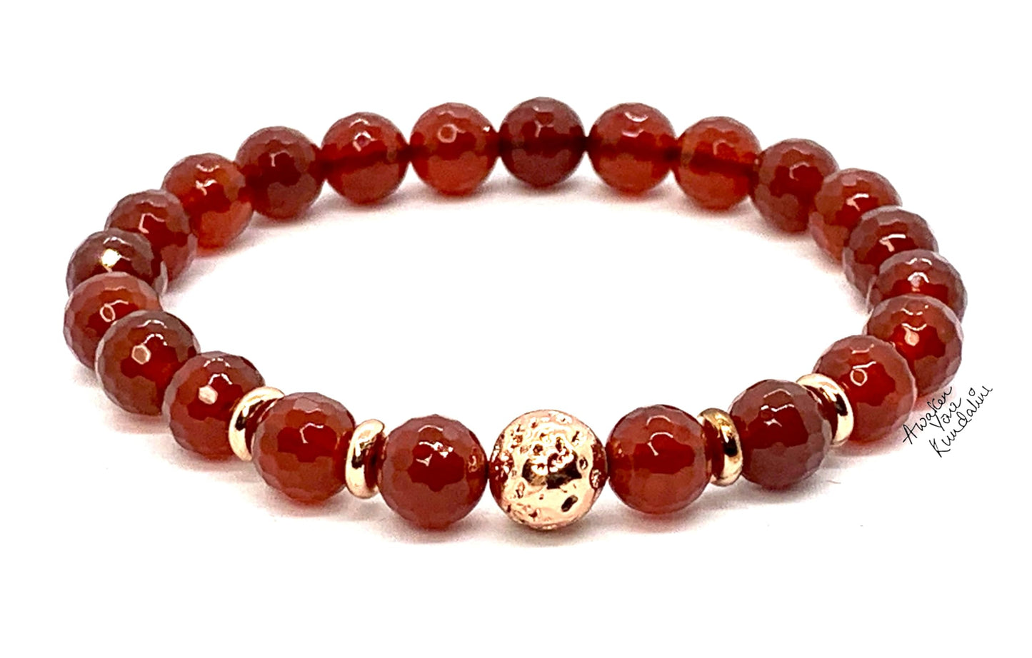 Carnelian Bracelet – Sacral Chakra Energy, Courage & Vitality | VESTA