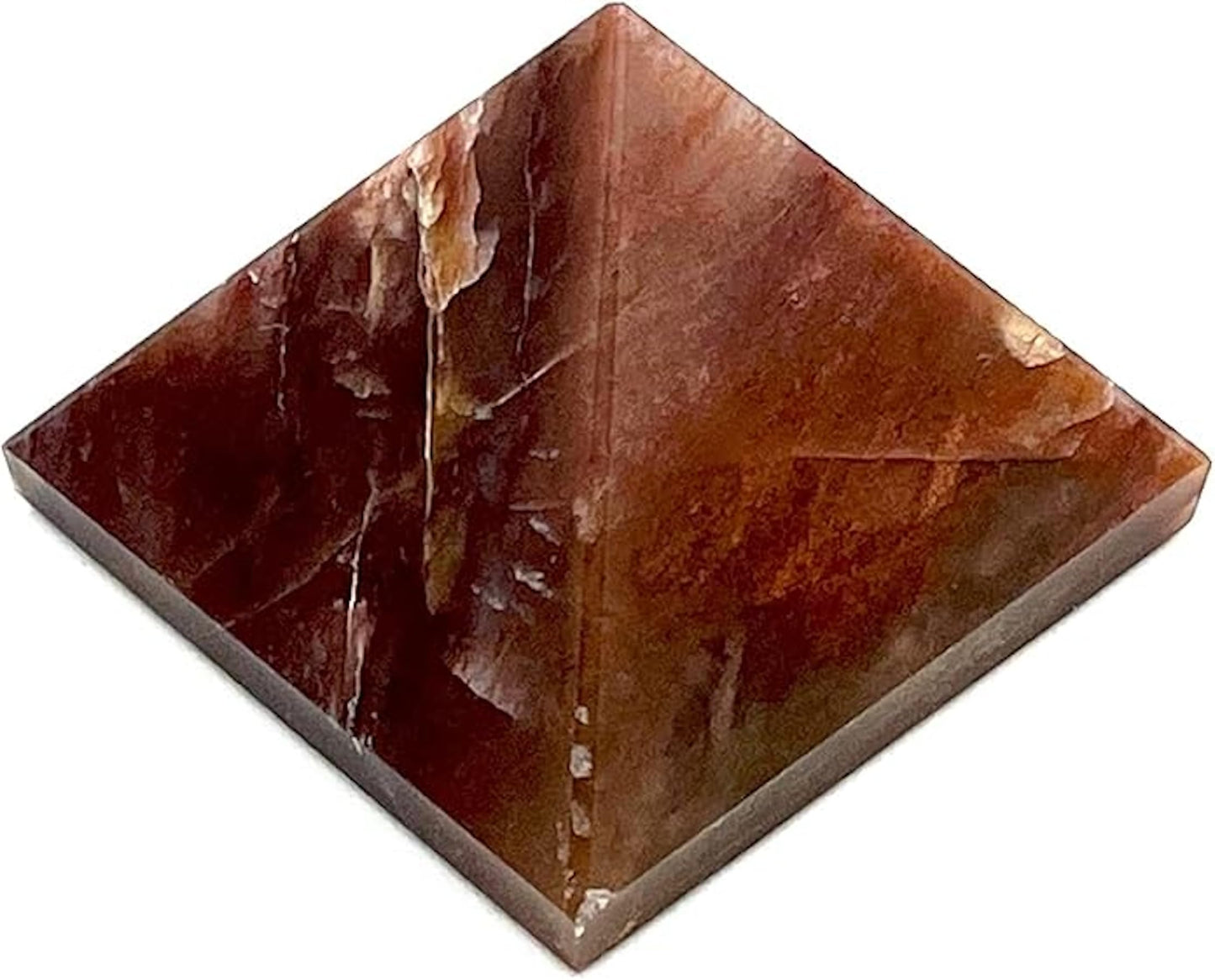 Brown Aventurine Crystal Pyramid | 2-Inch Stability Stone | TATTVA Collection