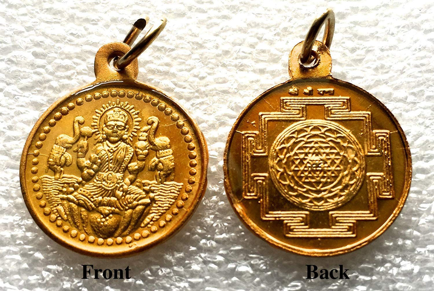 Sri Maha Lakshmi Yantra Pendant | Ashtadhatu | Prosperity & Abundance Symbol