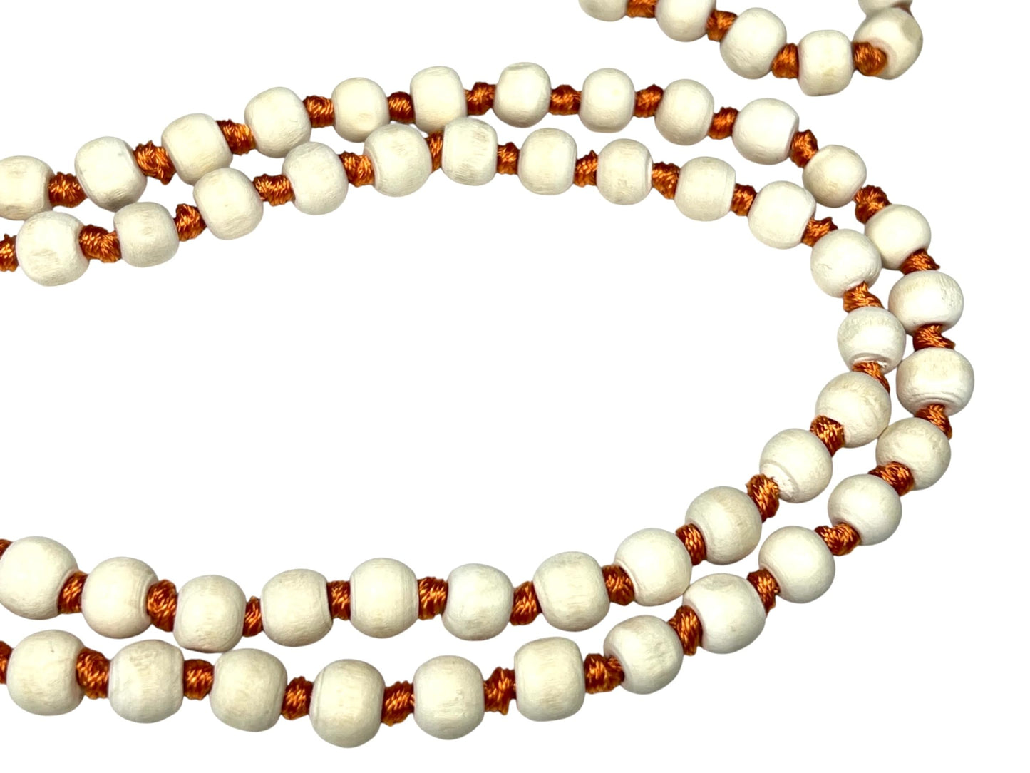 Hand-Knotted Tulsi Mala Beads Necklace – Natural & Ethically Sourced - 8mm 108 Beads – 7 Chakra Colors – Chakra Balancing & All Zodiac Birthstones – Spiritual Jewelry