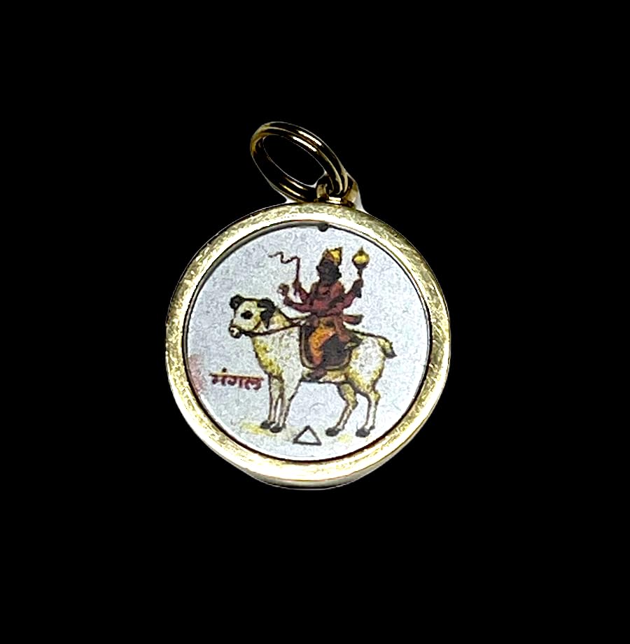 Mangal Yantra Kavach Pendant | Mars Retrograde Protection | TEJAS & VARNIKA