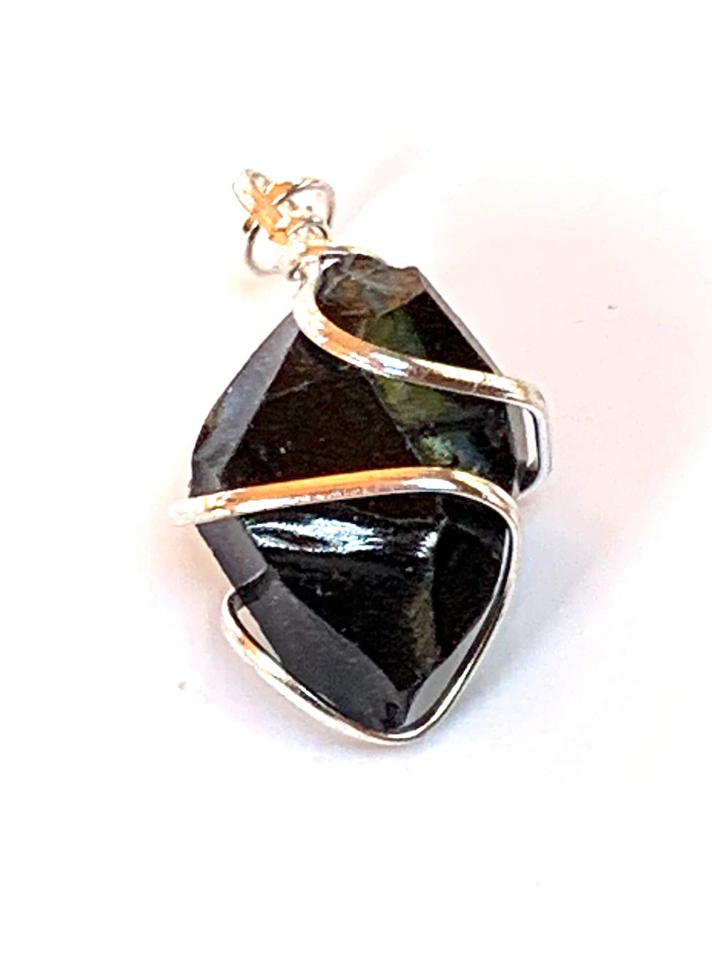 Blue Goldstone Pendant | 1.25-Inch | TARA Collection by AYK