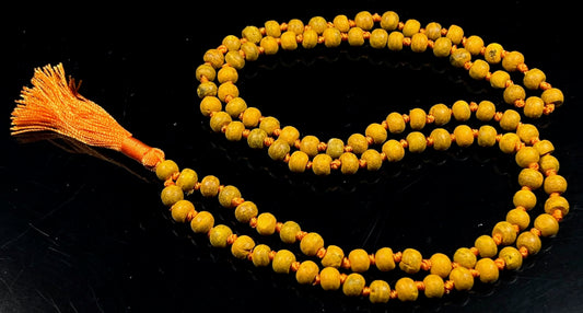 Haldi Mala Necklace – Solar Plexus & Sacral Chakra