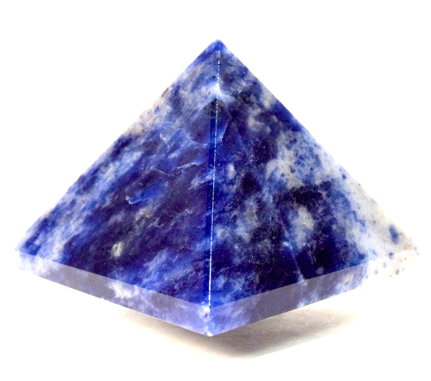 Sodalite Crystal Pyramid | 2-Inch Clarity Stone | TATTVA Collection
