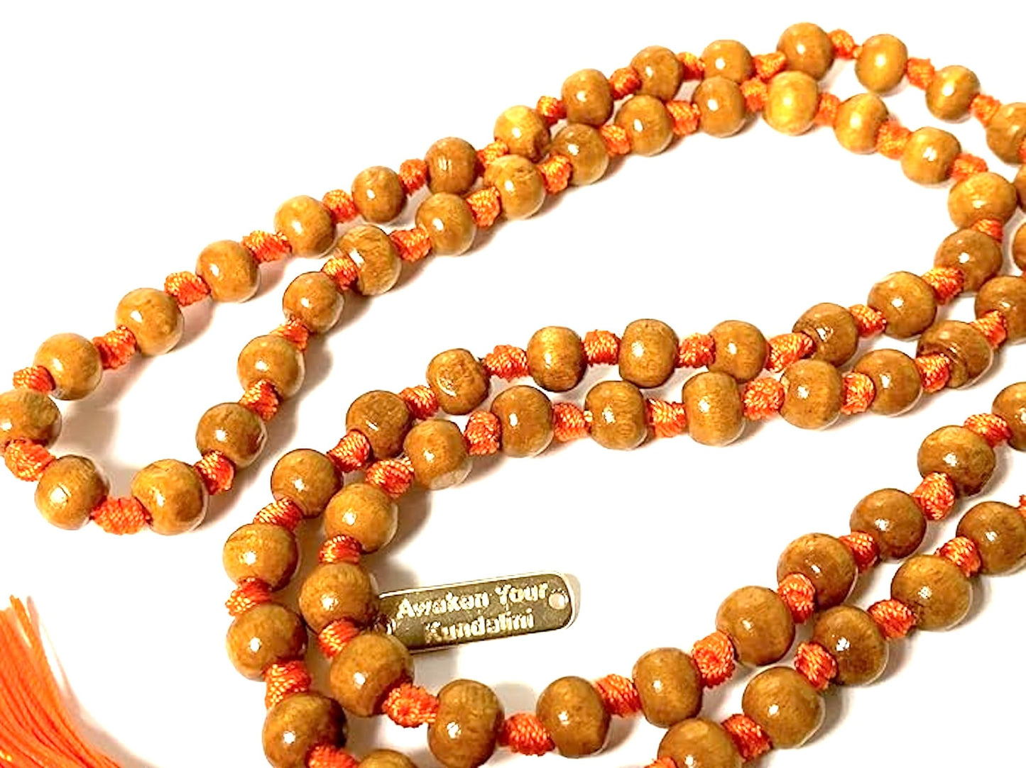 Hand-Knotted Tulsi Mala Beads Necklace – 8mm 108 Buddhist Prayer Beads – Multicolor Options – Chakra Balancing & Zodiac Birthstones – Meditation Jewelry