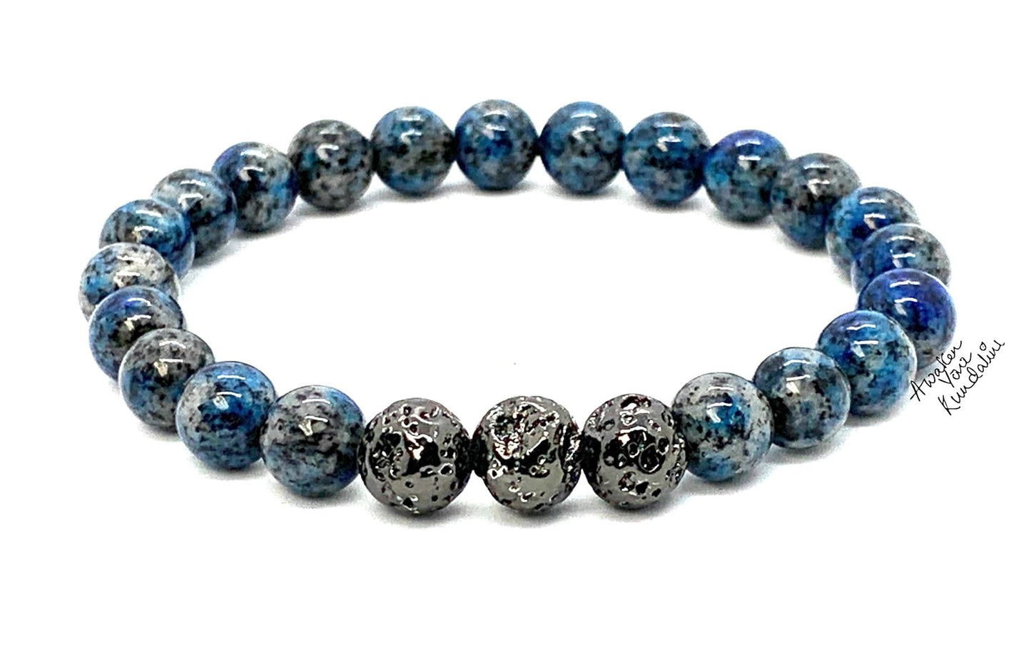 K2 Jasper Stretch Bracelet - Wrist Sizes 6-9 Inches - 2 Styles - Birthstone for Pisces and Sagittarius