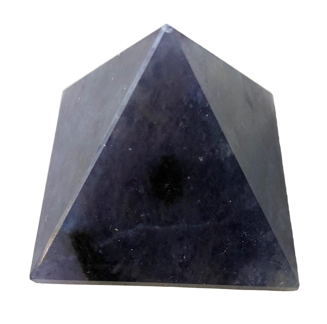 Blue Aventurine Crystal Pyramid | 2-Inch Soothing Stone | TATTVA Collection