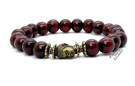 Rosewood & Buddha Bracelet | ARANYA Collection