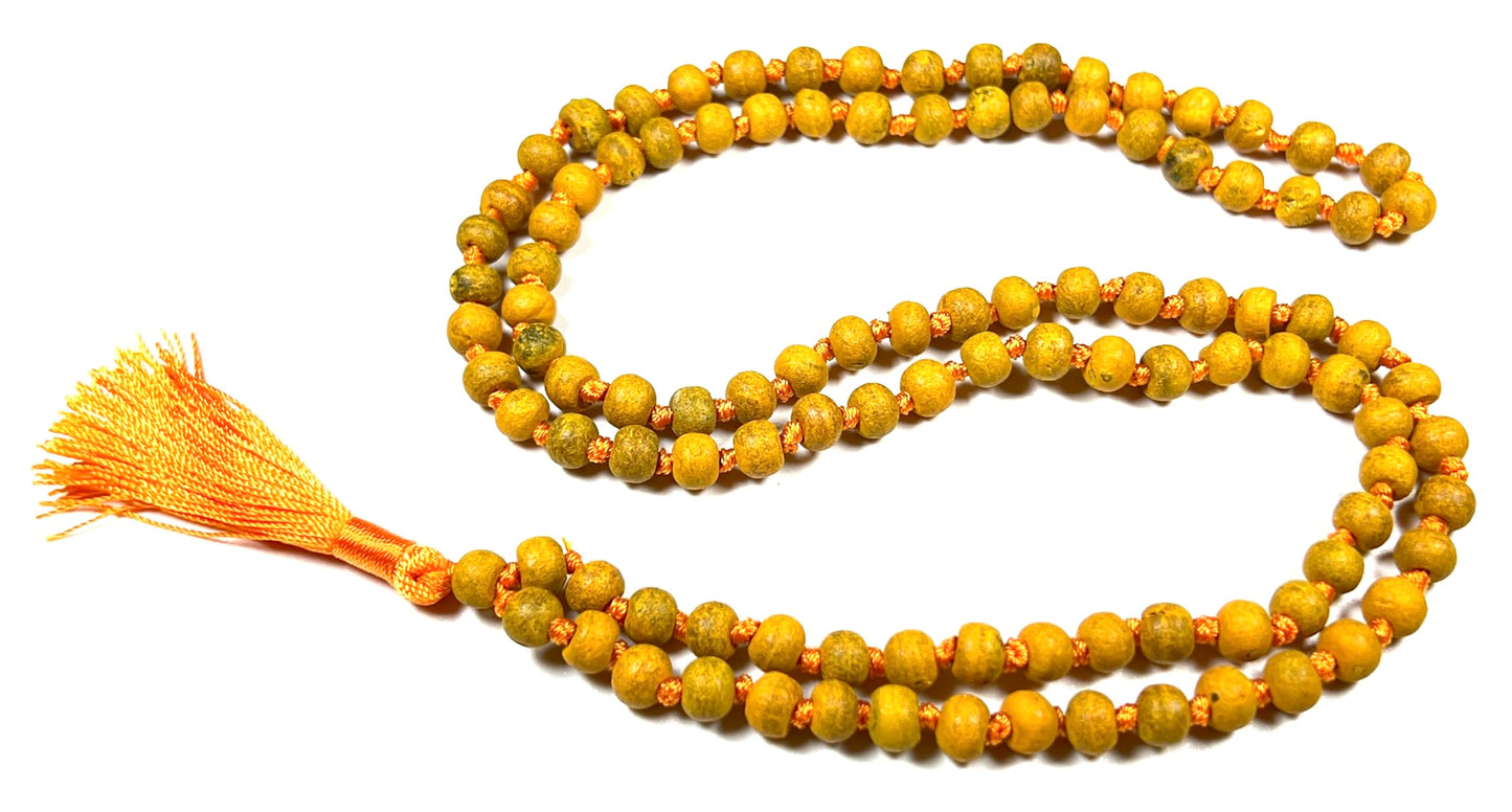 Haldi Mala Necklace – Solar Plexus & Sacral Chakra