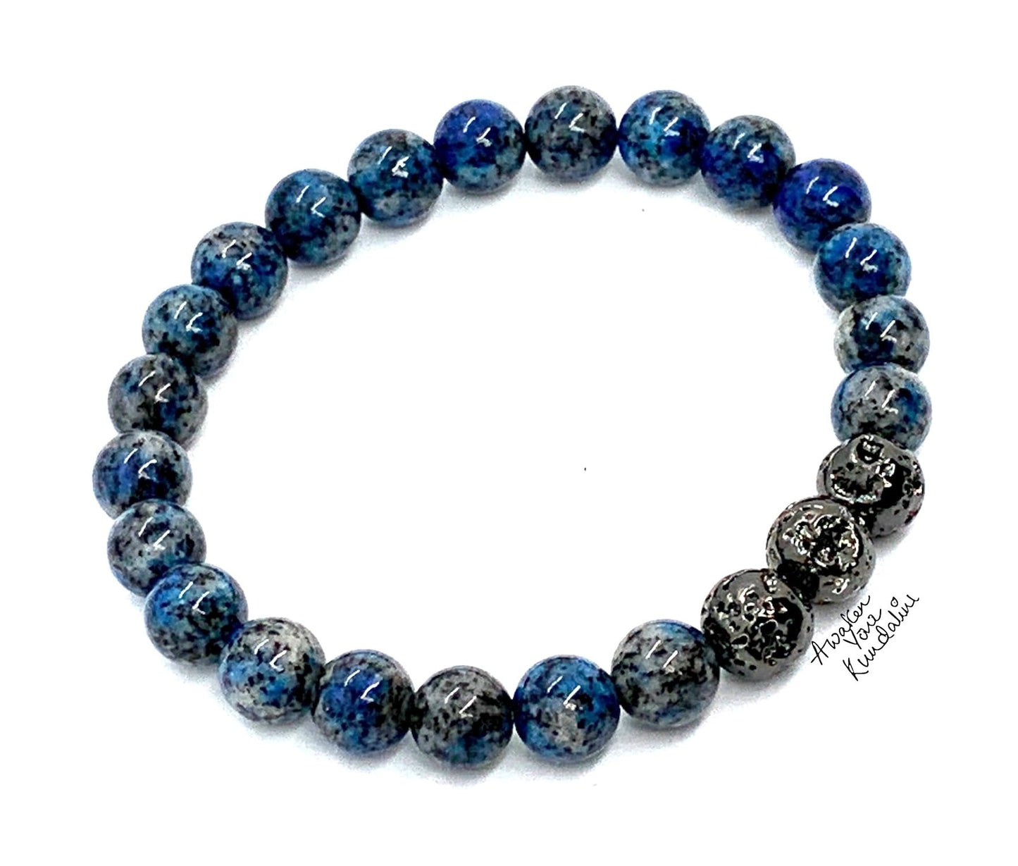 K2 Jasper Stretch Bracelet - Wrist Sizes 6-9 Inches - 2 Styles - Birthstone for Pisces and Sagittarius