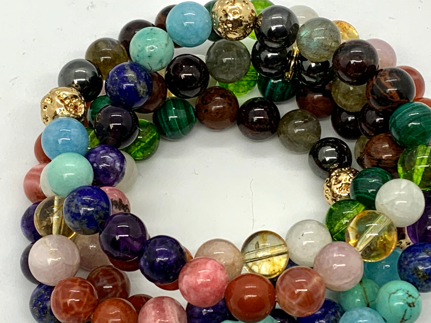 Ultimate Scorpio Zodiac Mala Necklace | Hand-Knotted | ASTRA Collection