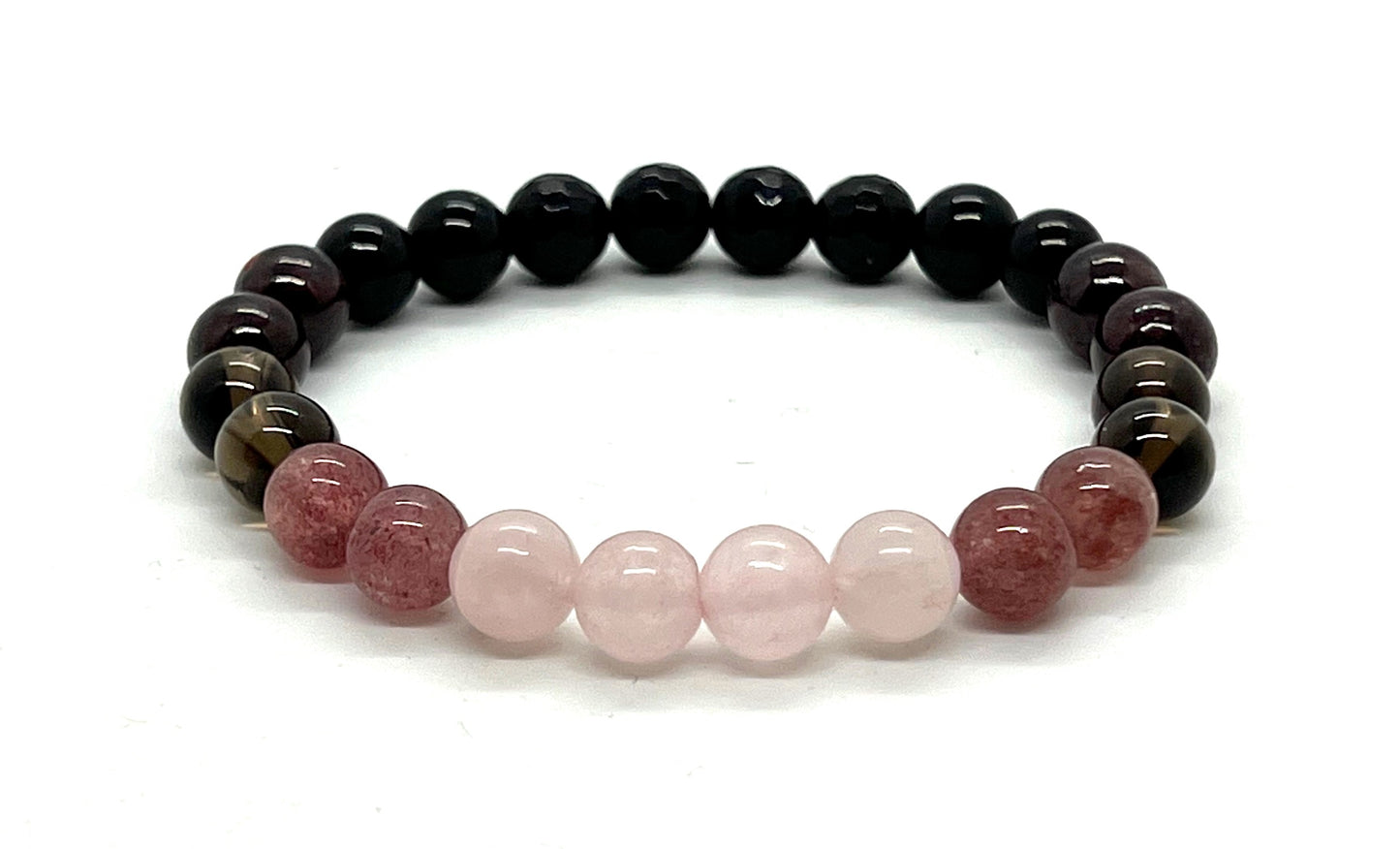Ultimate Capricorn Zodiac Bracelet | 8mm Birthstone Beads | ASTRA Collection