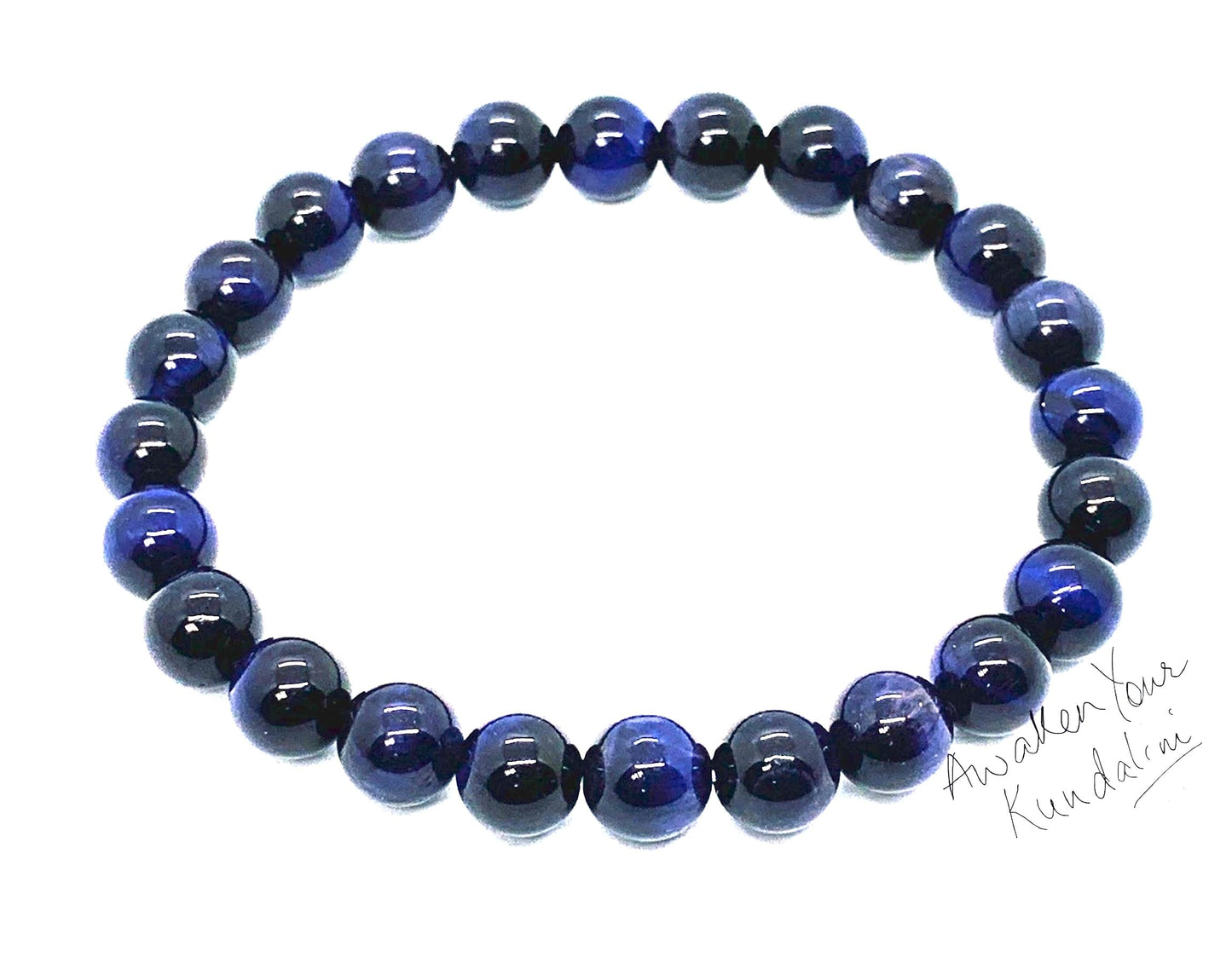 Tiger's Eye Stretch Bracelet – 8mm Beads – Multicolor Options – Solar Plexus Chakra & Zodiac Birthstones – Wrist Sizes 6-9 Inches
