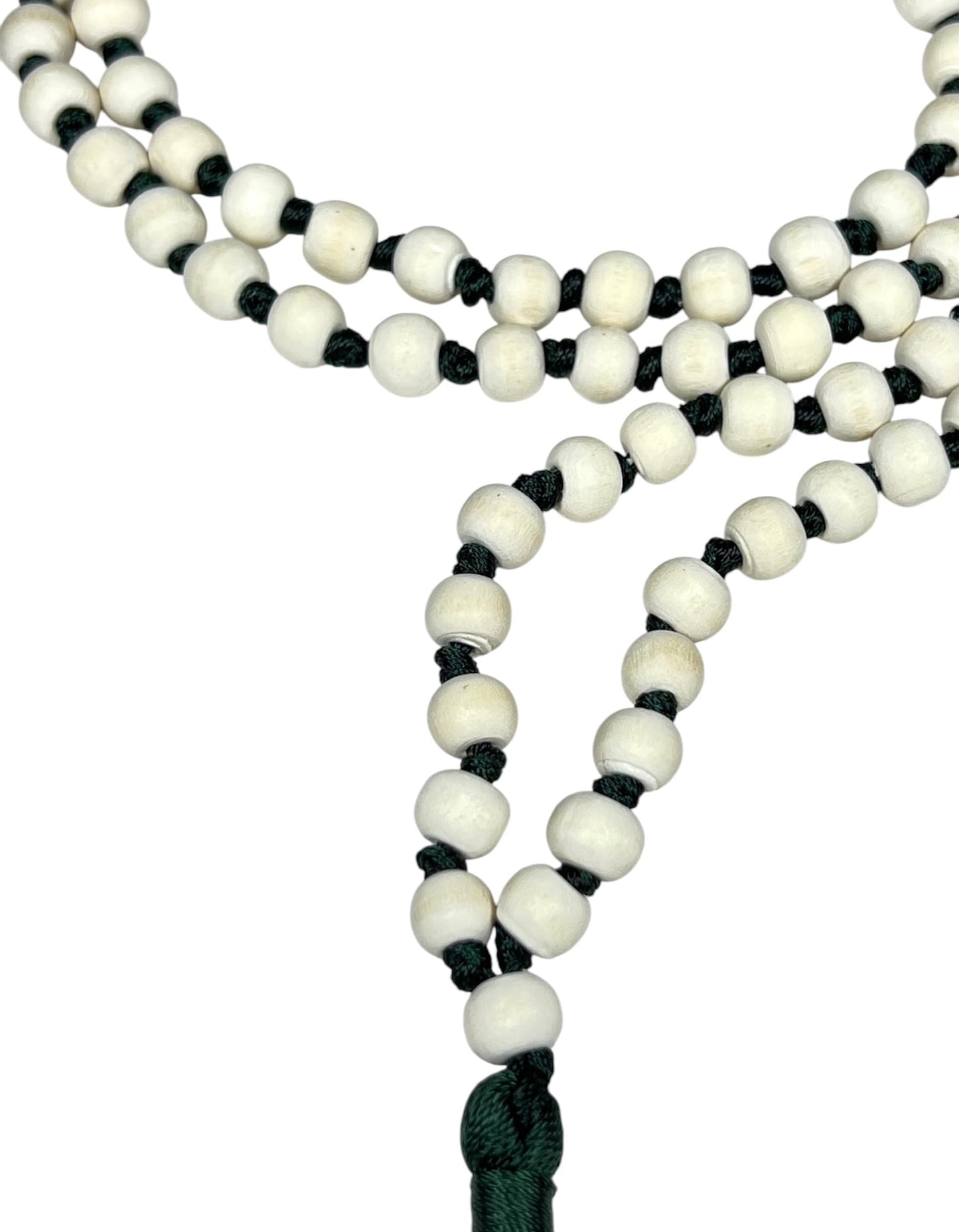 Hand-Knotted Tulsi Mala Beads Necklace – Natural & Ethically Sourced - 8mm 108 Beads – 7 Chakra Colors – Chakra Balancing & All Zodiac Birthstones – Spiritual Jewelry