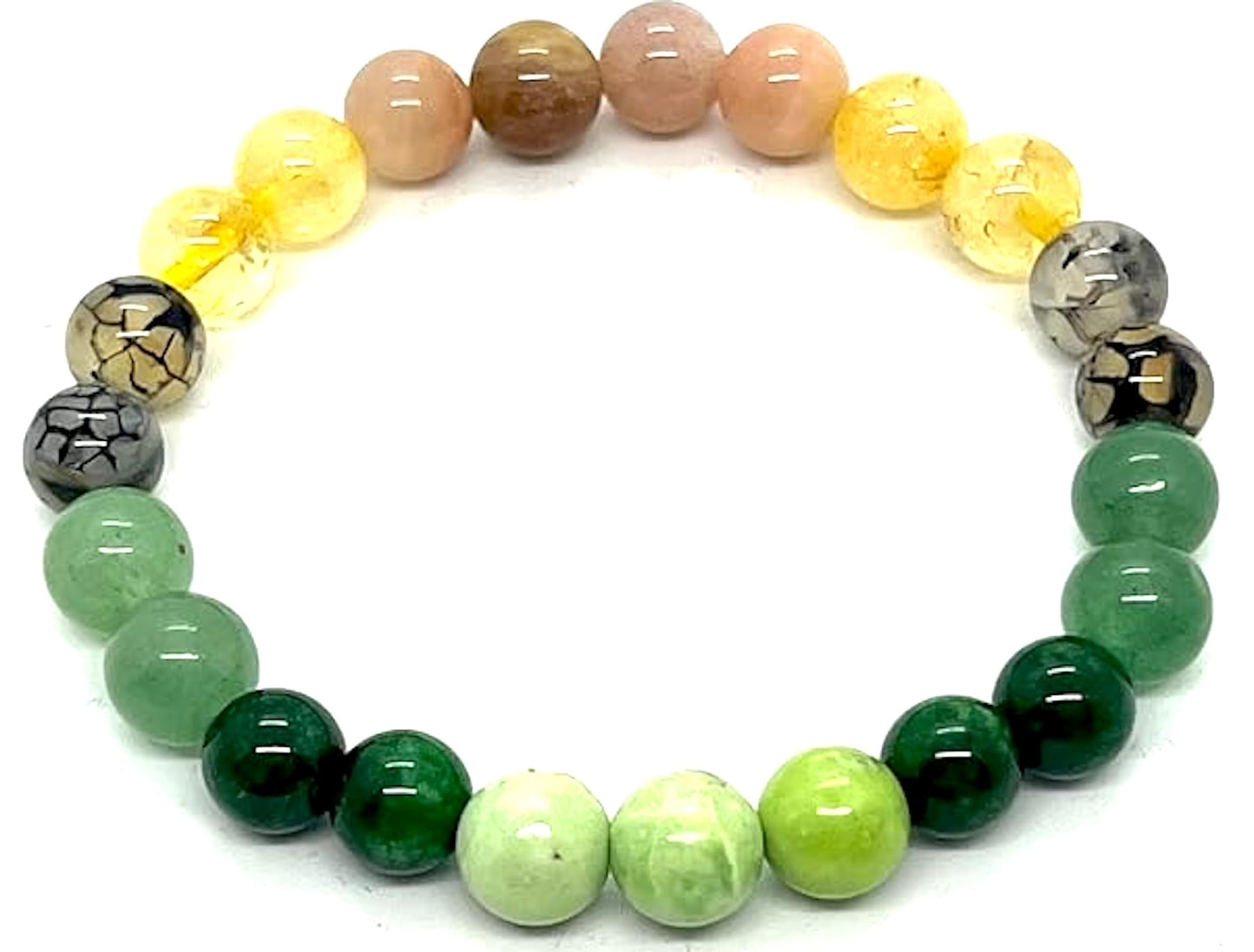 Luck Bracelet: Crystals for Prosperity, Crystal Wealth Charm for Men & Women