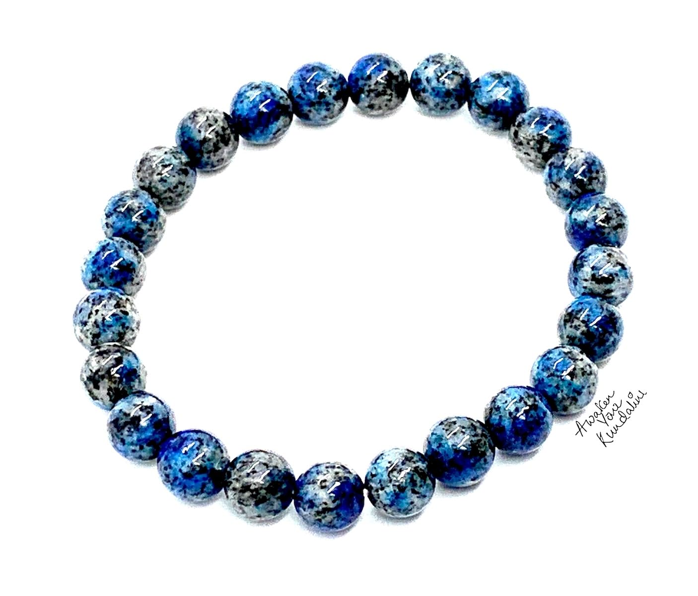 K2 Jasper Stretch Bracelet - Wrist Sizes 6-9 Inches - 2 Styles - Birthstone for Pisces and Sagittarius