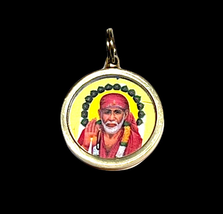 Shirdi Sai Baba Sairam Yantra Kavach Pendant - Foster Humility, Patience, And Inner Peace, Faith in Higher Powers
