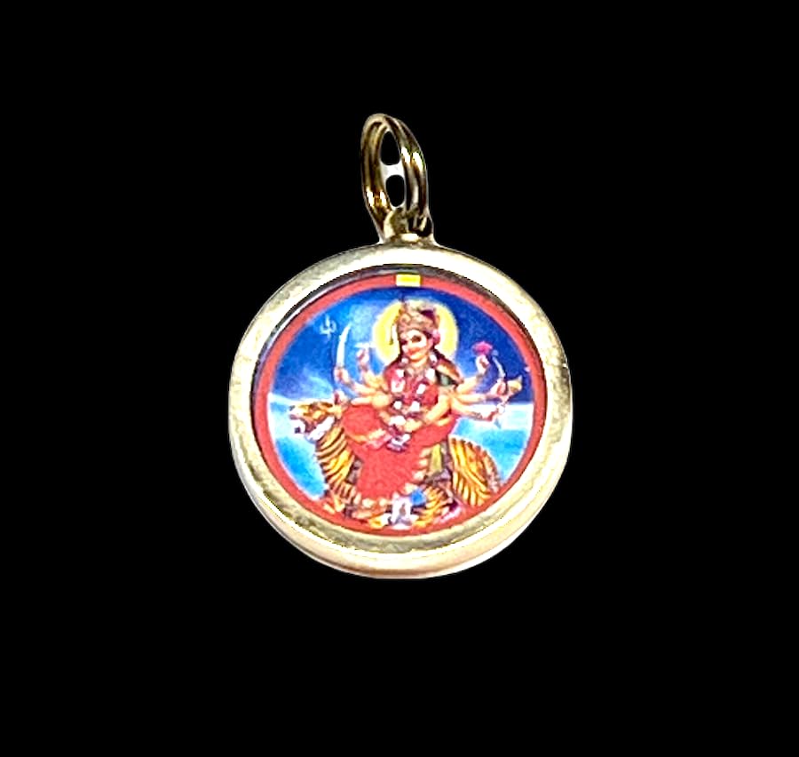 Sri Durga Beesa Yantra Kavach Pendant –Amulet for Protection & Success | TEJAS