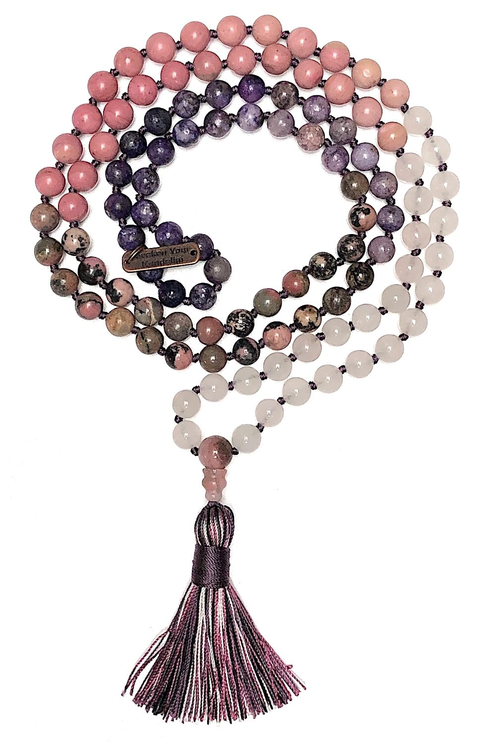 LUCEM Charoite Necklace | Balance, Love & Transformation | Heart Chakra Healing | Libra-Inspired Jewelry