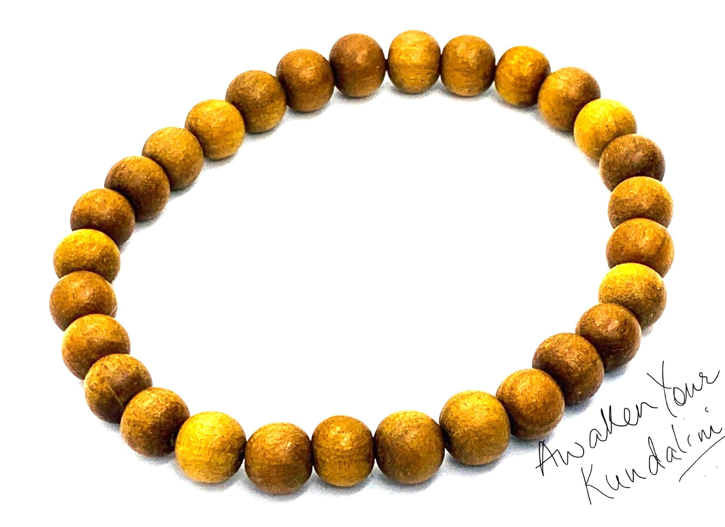 Haldi (Turmeric) & Lava Rock Beads Stretch Bracelet – 8mm – Solar Plexus Chakra & Leo Birthstone – Meditation Jewelry
