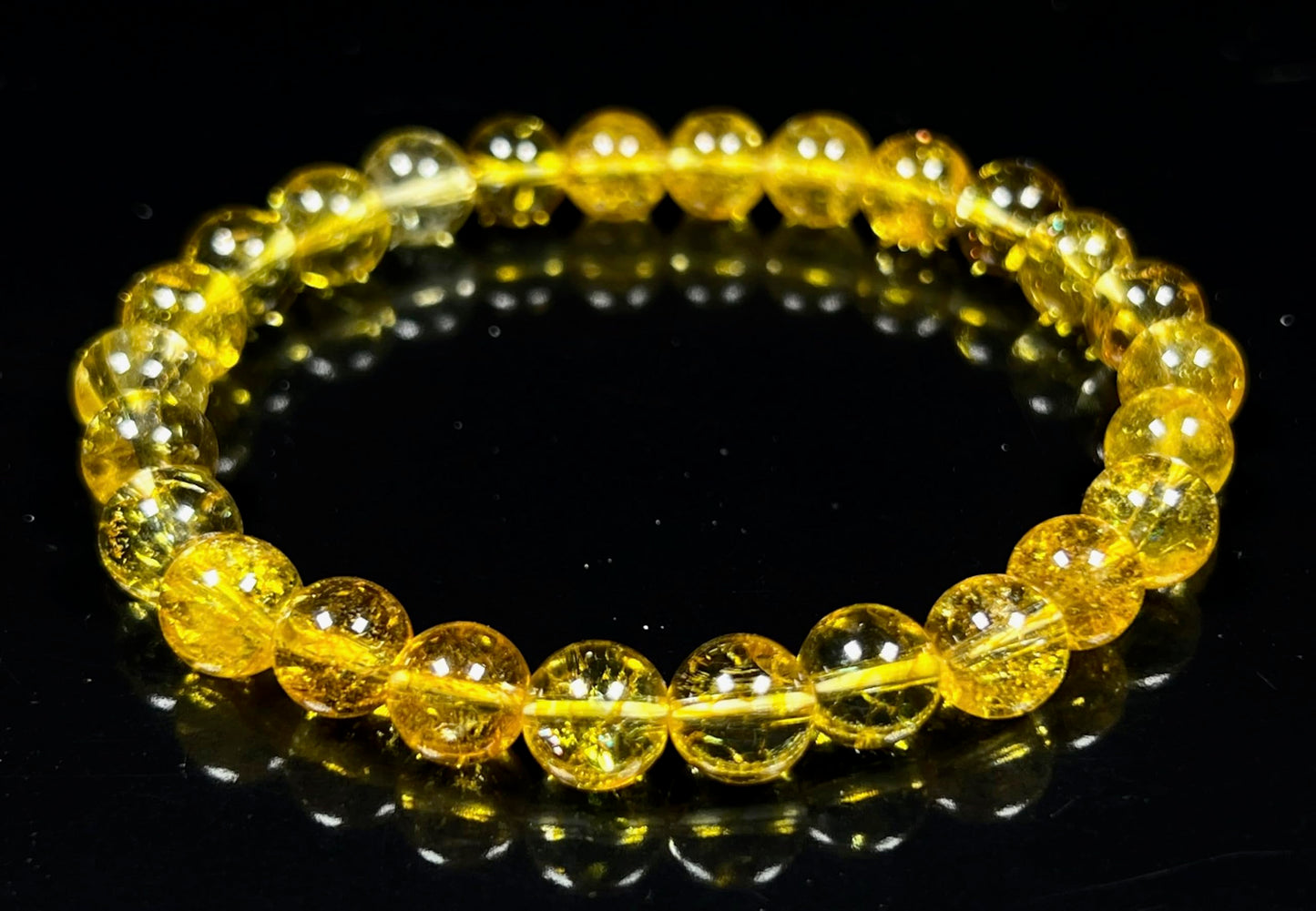 SOLIS Citrine Bracelet | Healing, Spirituality, & Emotional Wellbeing | Solar Plexus Chakra | November Birthstone