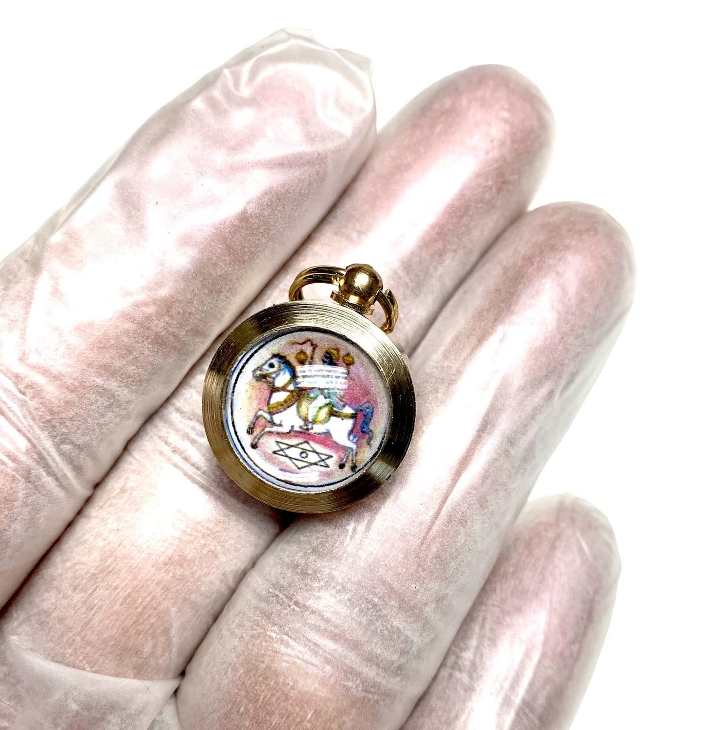Shukra Yantra Kavach Pendant – Venus Retrograde Protection Amulet - TEJAS