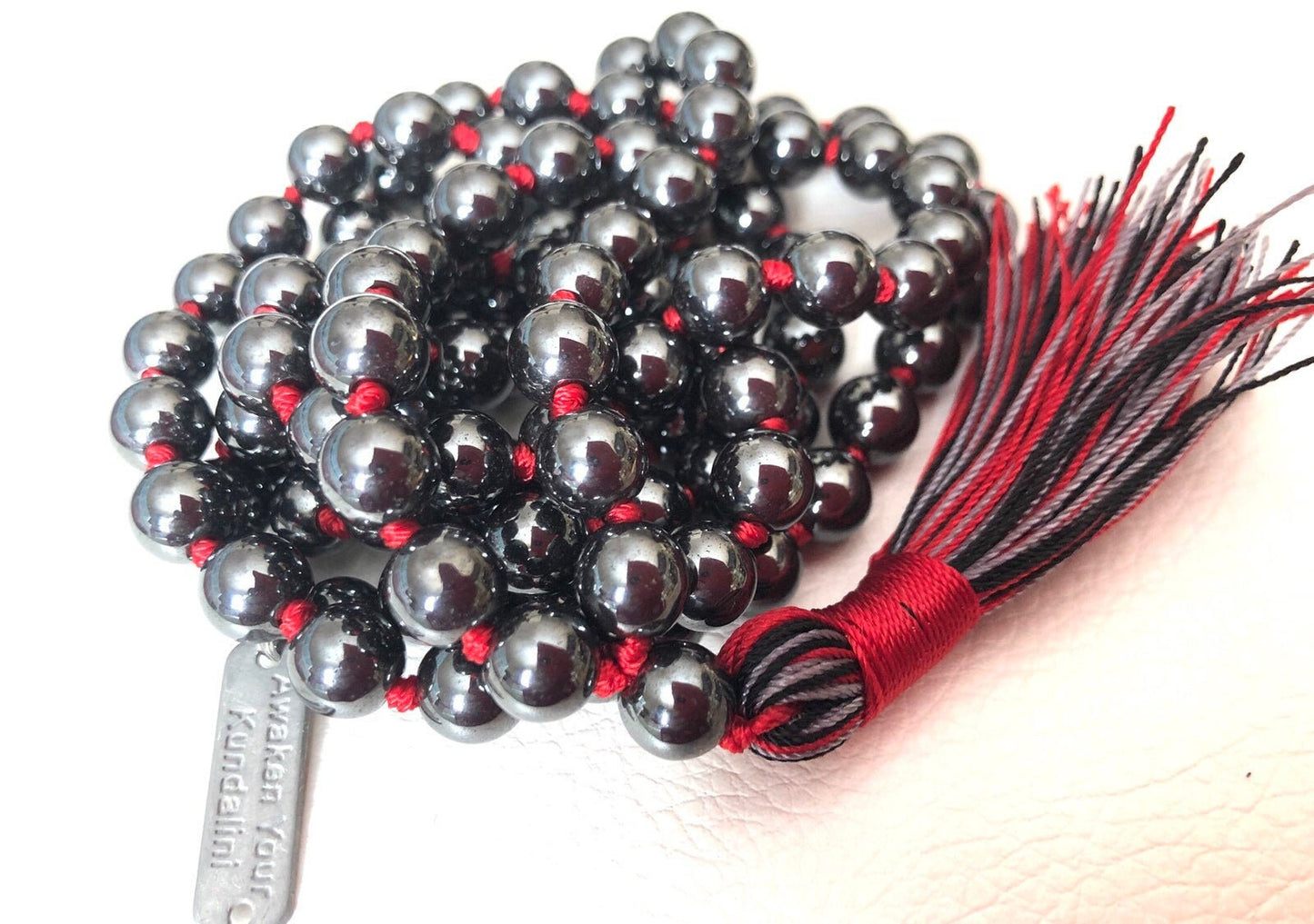 FEROX Hematite Mala Beads Necklace |