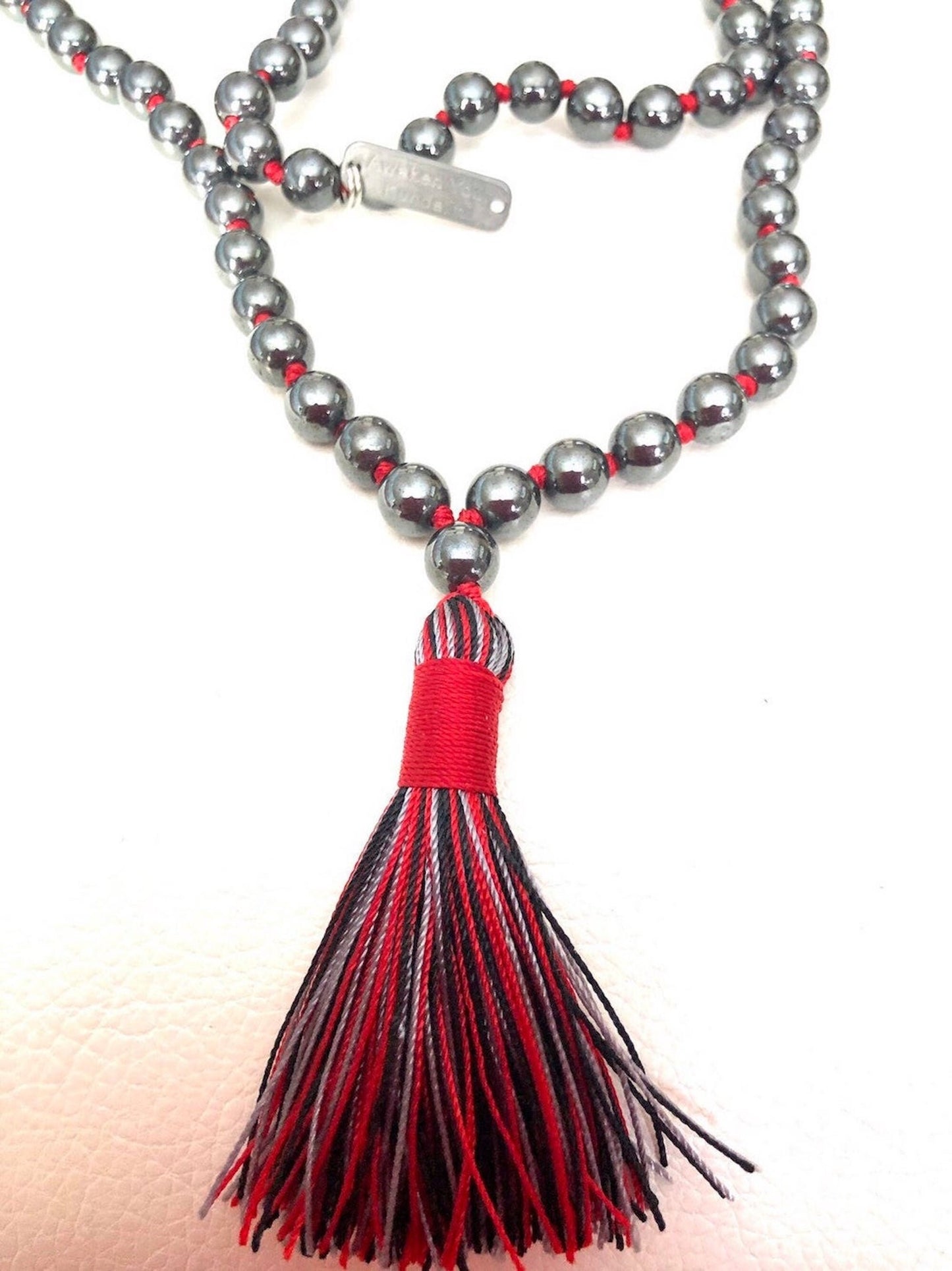 FEROX Hematite Mala Beads Necklace |