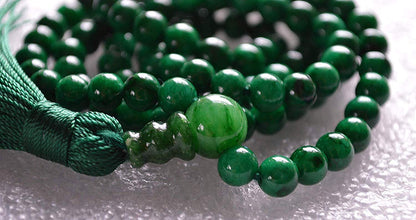 Awaken Your Kundalini Gemstone Mala Beads Necklace