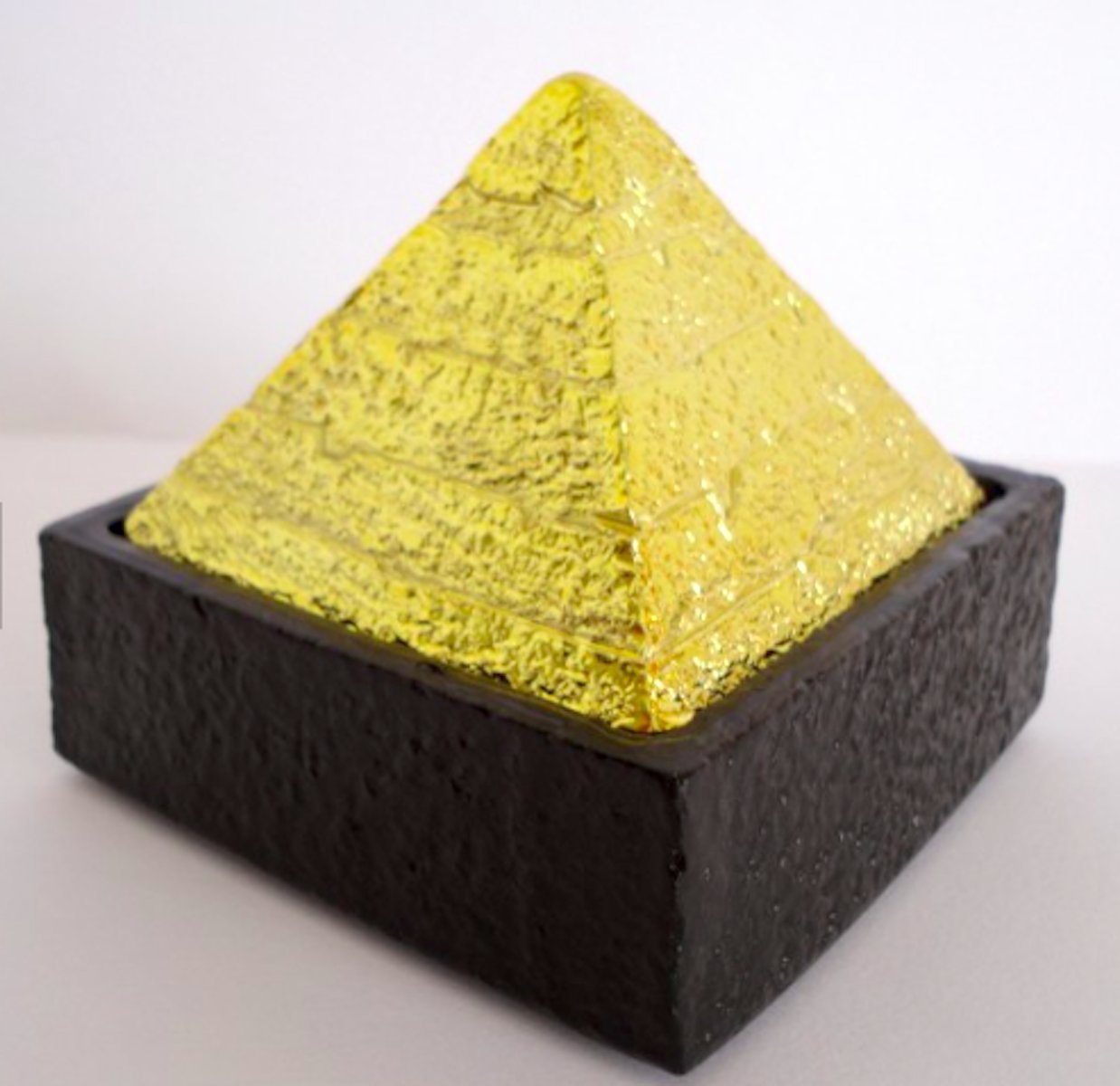 Positive Energy Generator Pyramid | 2-Inch Quantum Ion Stone | TATTVA Collection