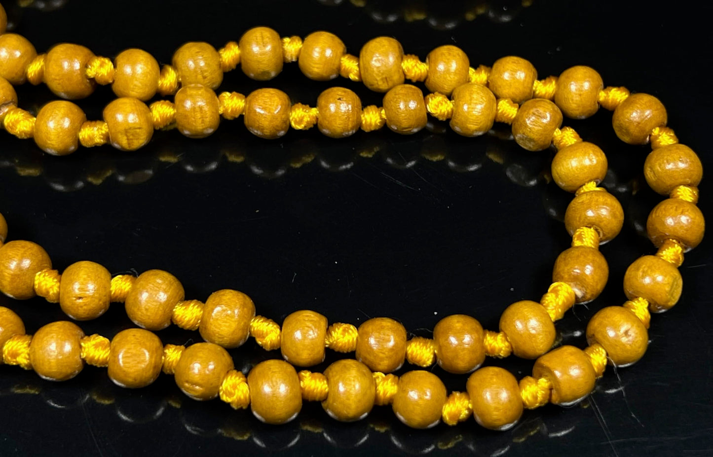 Hand-Knotted Tulsi Mala Beads Necklace – 8mm 108 Buddhist Prayer Beads – Multicolor Options – Chakra Balancing & Zodiac Birthstones – Meditation Jewelry