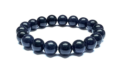Blue Goldstone Bracelet | 10mm Beads | TARA Collection by AYK