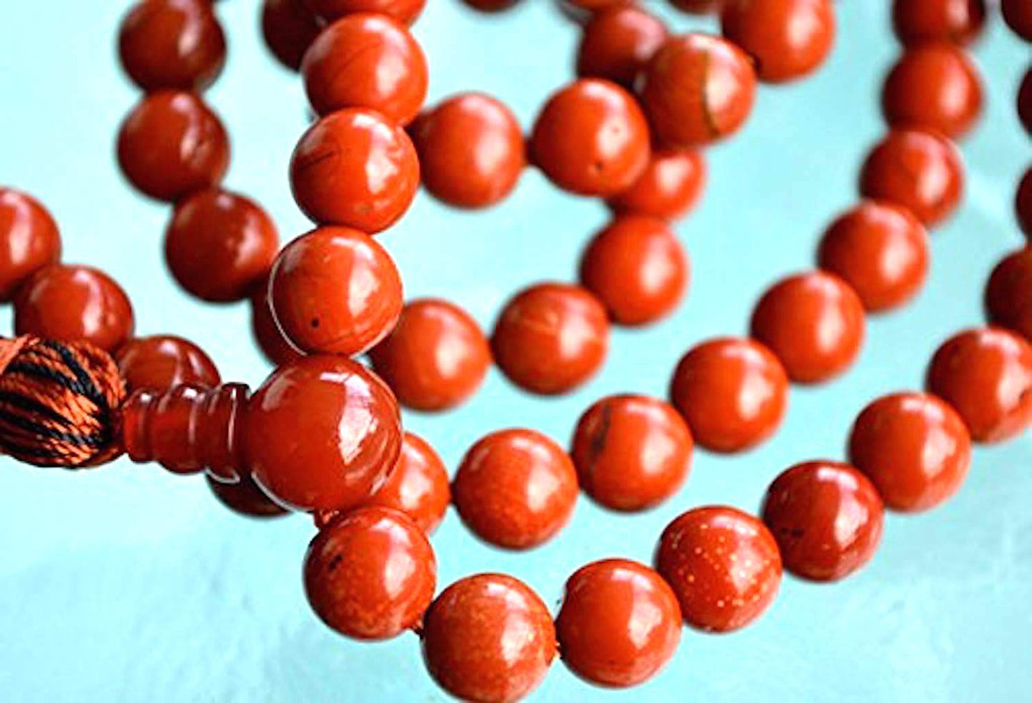 Grounding & Vitality Red Jasper Mala Necklace