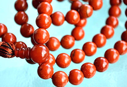 Grounding & Vitality Red Jasper Mala Necklace