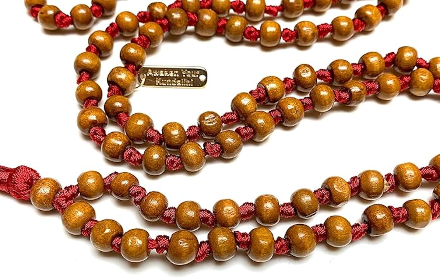 Hand-Knotted Tulsi Mala Beads Necklace – 8mm 108 Buddhist Prayer Beads – Multicolor Options – Chakra Balancing & Zodiac Birthstones – Meditation Jewelry