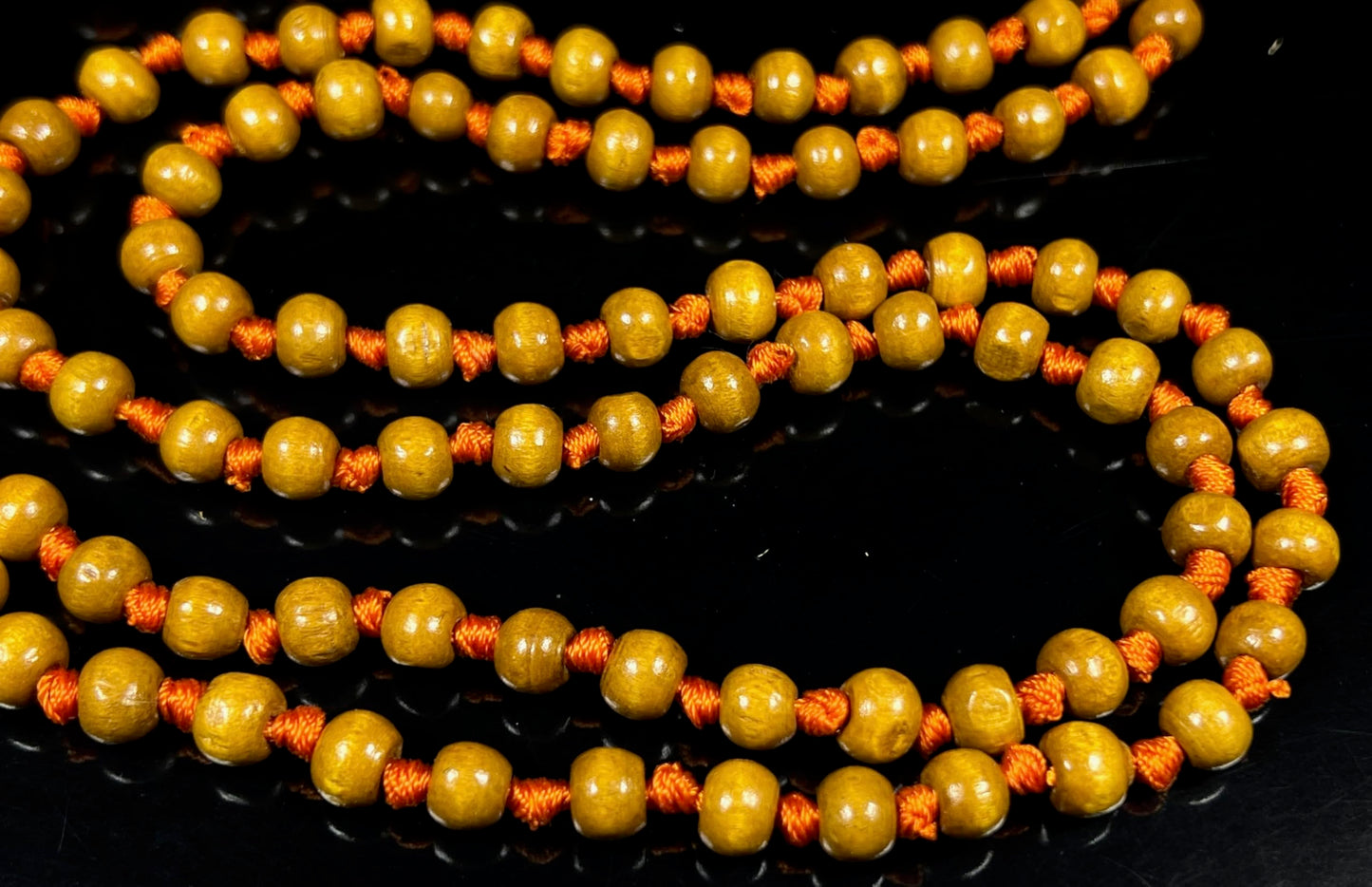 Hand-Knotted Tulsi Mala Beads Necklace – 8mm 108 Buddhist Prayer Beads – Multicolor Options – Chakra Balancing & Zodiac Birthstones – Meditation Jewelry