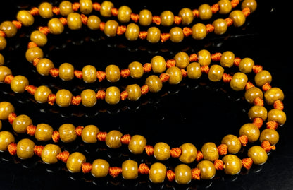 Hand-Knotted Tulsi Mala Beads Necklace – 8mm 108 Buddhist Prayer Beads – Multicolor Options – Chakra Balancing & Zodiac Birthstones – Meditation Jewelry