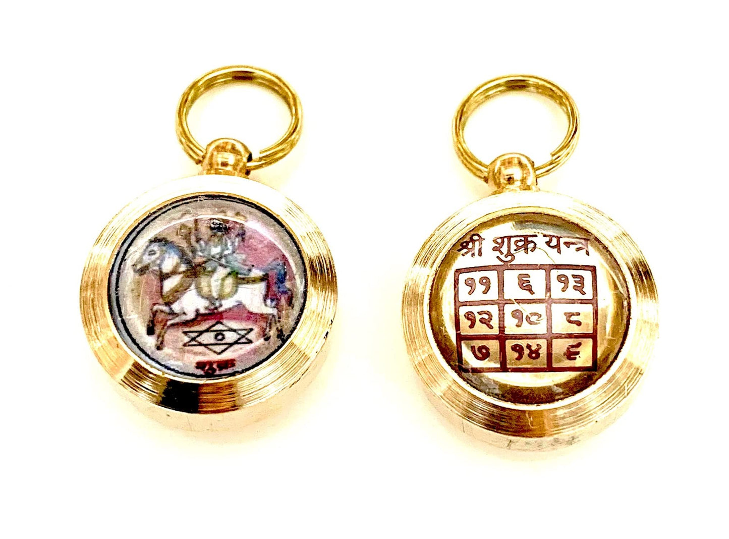 Shukra Yantra Kavach Pendant – Venus Retrograde Protection Amulet - TEJAS