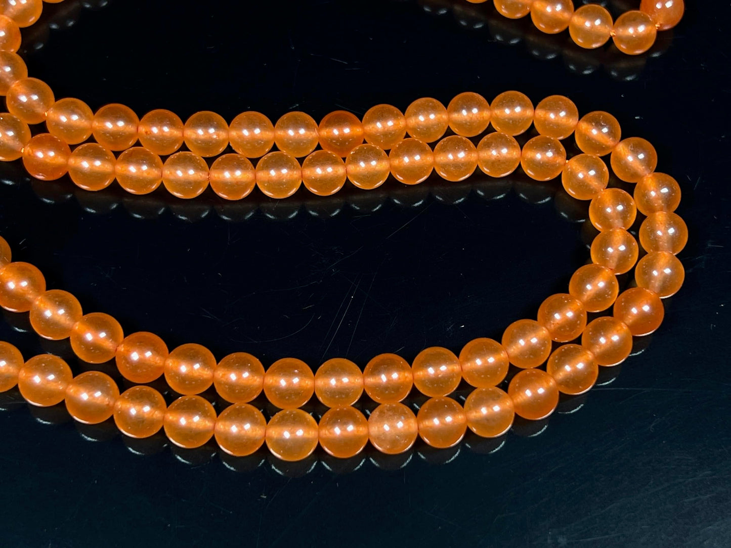 Handmade Agate Mala Beads Necklace with Black Onyx Guru Bead – 108 Beads – 8mm – Multicolor Options – Chakra Balancing & Zodiac Birthstone – Meditation Jewelry