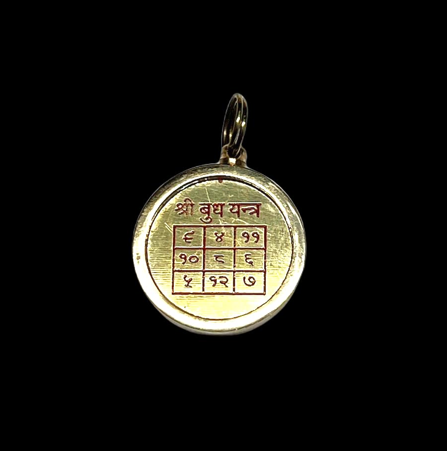 Budh Yantra Pendant | Mercury Protection Amulet | TEJAS & VARNIKA
