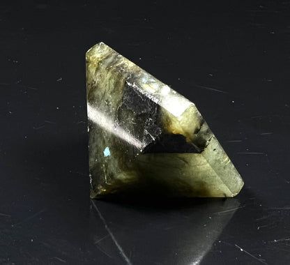 Labradorite Crystal Pyramid | 2-Inch Intuition Stone | TATTVA Collection