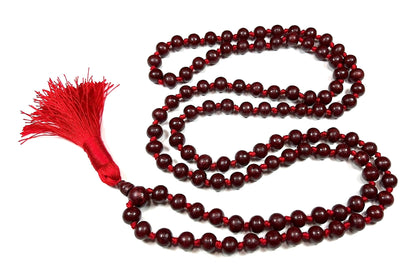 Rosewood Mala Necklace | 10mm 108 Beads | ARANYA Collection