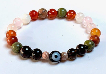 Fertility Support Stretch Bracelet | Crystals for Balance & Well-Being | AYK