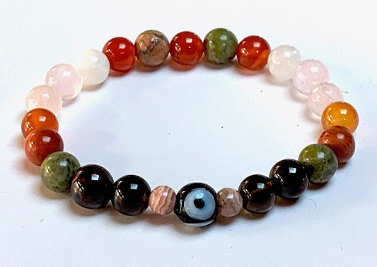 Fertility Support Stretch Bracelet | Crystals for Balance & Well-Being | AYK