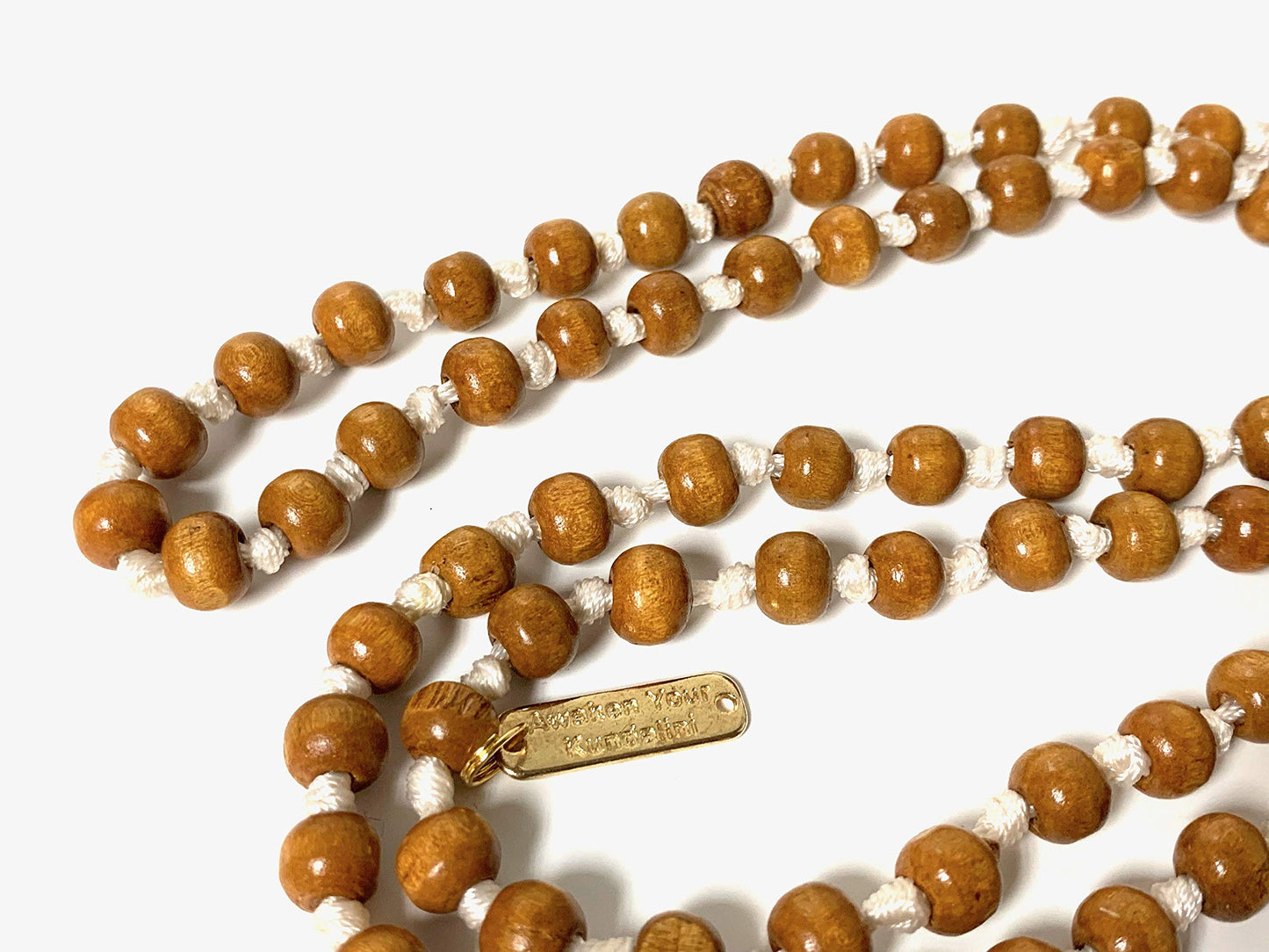 Tulsi Mala Beads Necklace - Hand Knotted - 8 mm 108 Buddhist Prayer Beads - 7th Crown Chakra mala colors