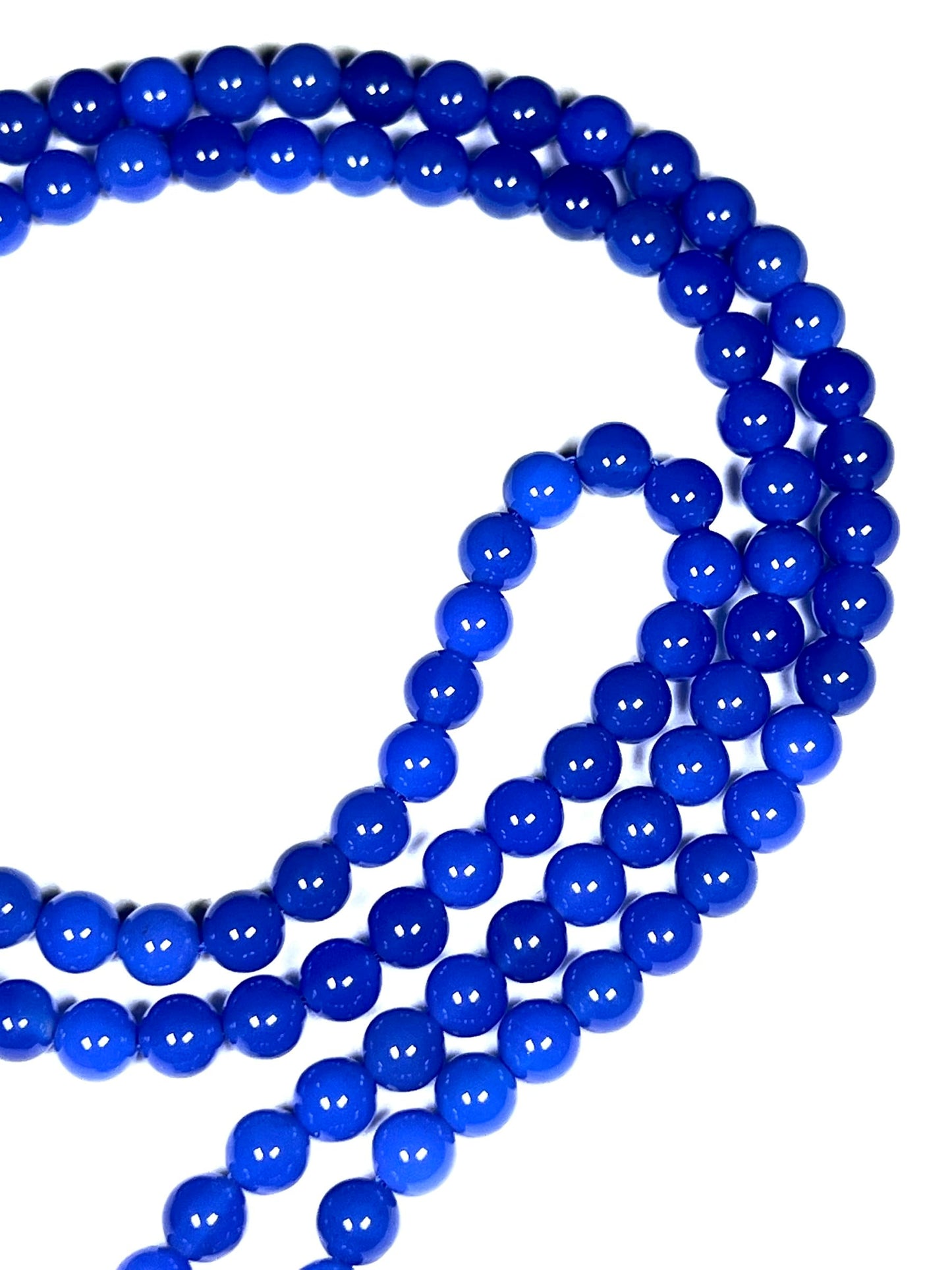 Handmade Agate Mala Beads Necklace with Black Onyx Guru Bead – 108 Beads – 8mm – Multicolor Options – Chakra Balancing & Zodiac Birthstone – Meditation Jewelry