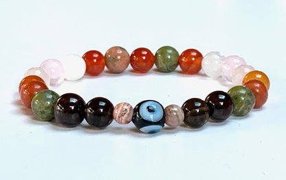 Fertility Support Stretch Bracelet | Crystals for Balance & Well-Being | AYK