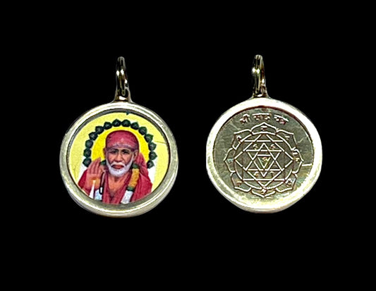 Shirdi Sai Baba Sairam Yantra Kavach Pendant - Foster Humility, Patience, And Inner Peace, Faith in Higher Powers