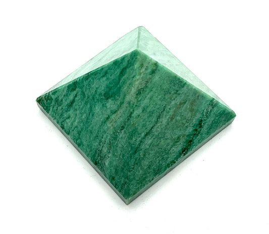 Green Jade Crystal Pyramid | 2-Inch Stone of Harmony | TATTVA Collection